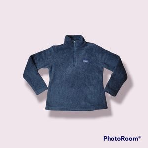 Patagonia Blue/Gray Los Gatos 1/4 zip Pullover